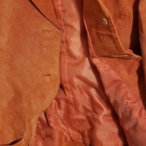 Leather jacket, Metro Style, Size 6,